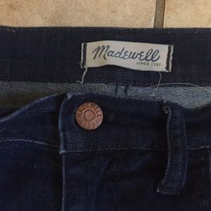 Madewell high rise skinny jeans